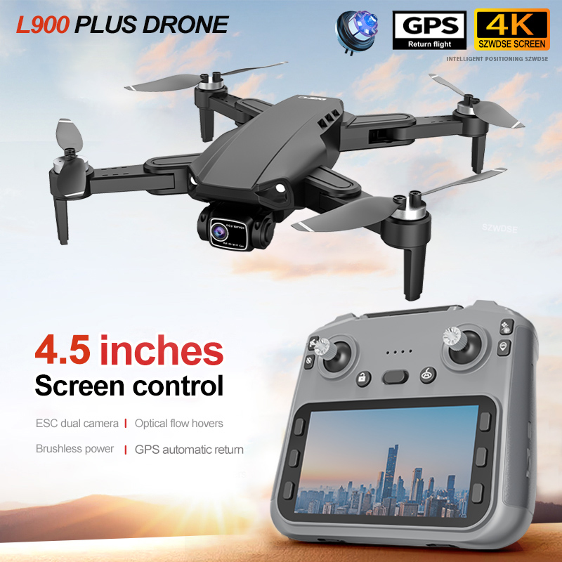 Fpv Brushless Rc Drone 4K - L900 PLUS GPS Drone 4K Professional
