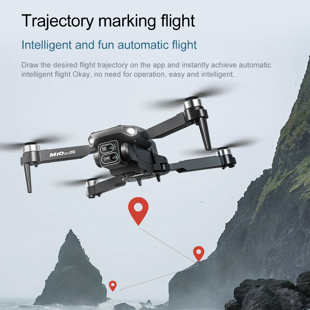 Original Drone M10 4K 5G HD Du - Fpv Brushless Rc Drone 4K 评论和价格