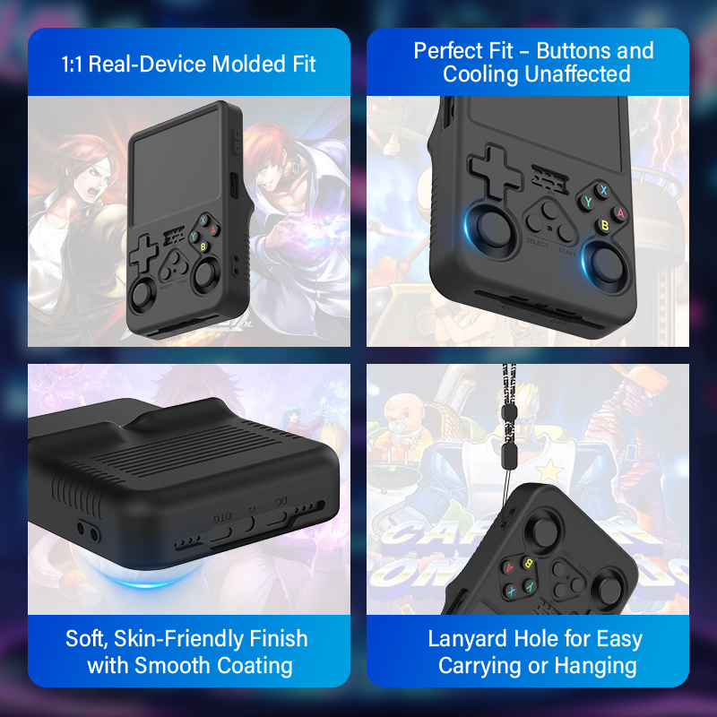 Case R36s Protective Case For  - Retro Handheld Game Console R36S 评论和价格