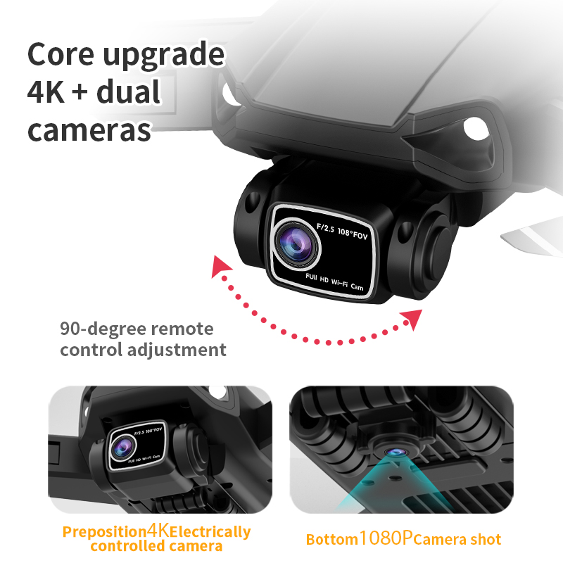 L900 PLUS GPS Drone 4K Profess - Fpv Brushless Rc Drone 4K 评论和价格
