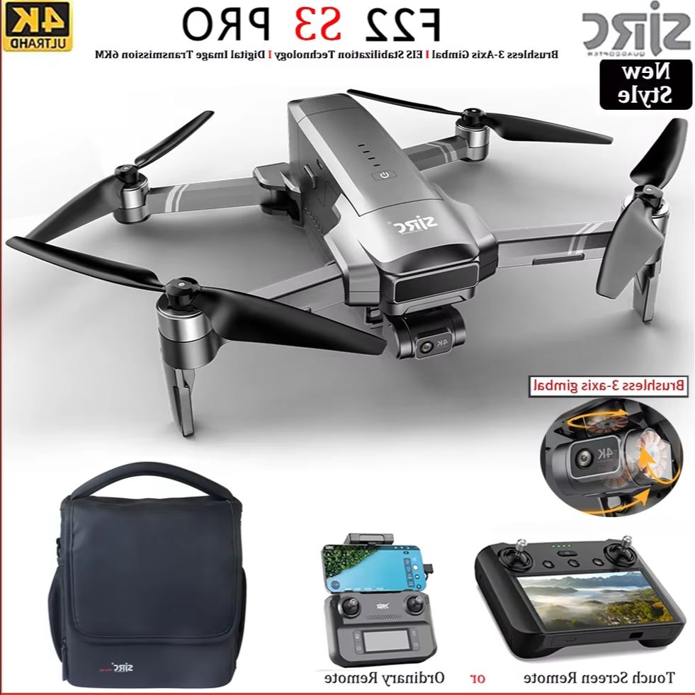 SJRC F22 S3 pro Foldable RC Qu - Fpv Brushless Rc Drone 4K 评论和价格