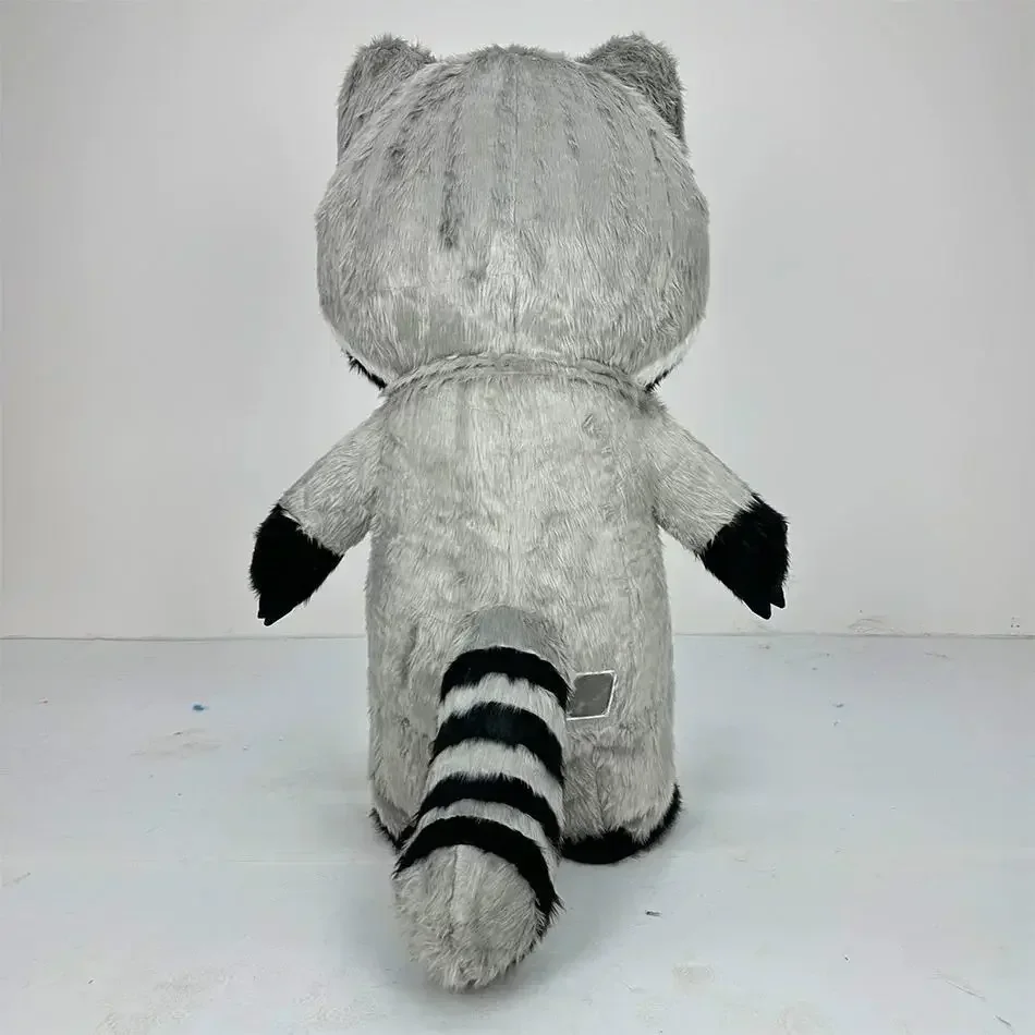 Grey Plush Inflatable Raccoon  - Dolls 评论和价格