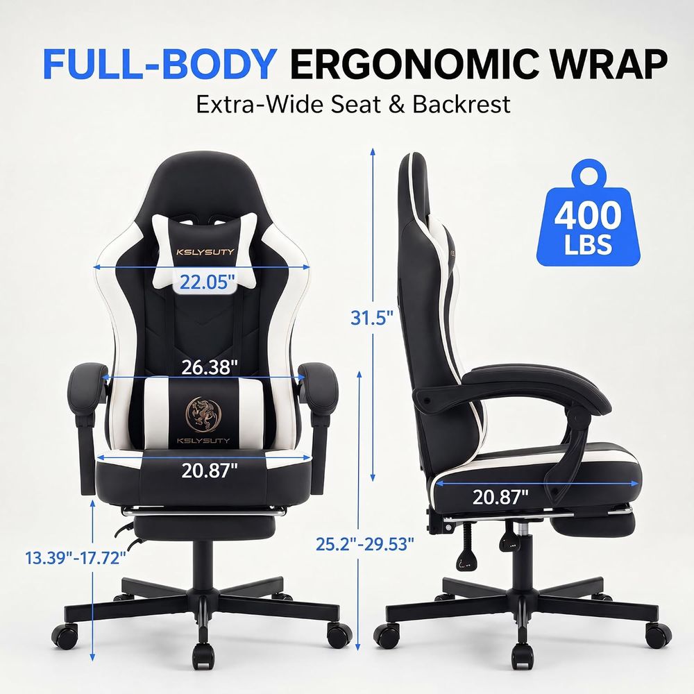 Desk Computer Gaming Chair - H - Video Games 评论和价格