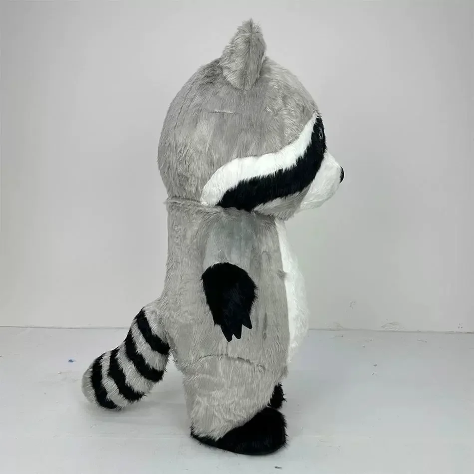 Grey Plush Inflatable Raccoon  - Dolls 评论和价格