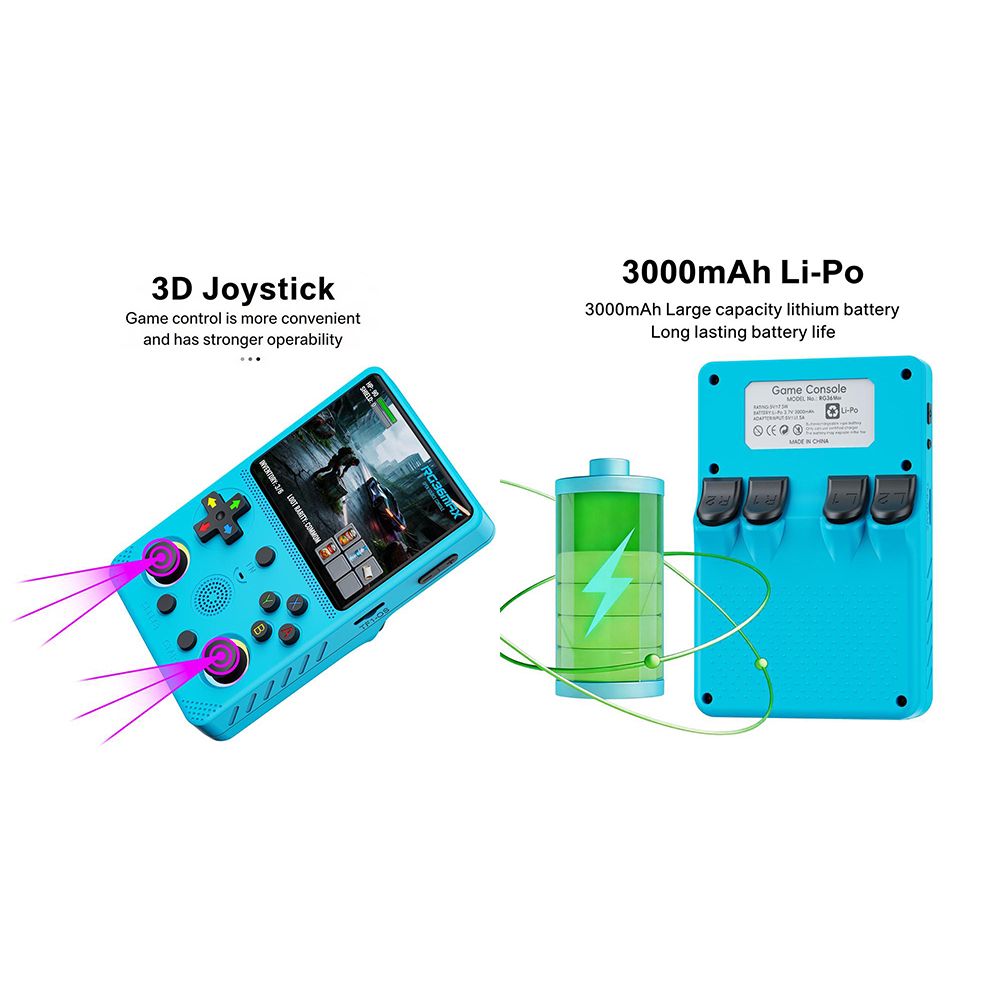 RG36MAX Retro Handheld Game Co - Retro Handheld Game Console R36S 评论和价格